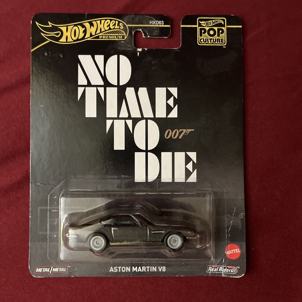2024 Hot Wheels Premium Pop Culture 007 "No Time To Die" Aston Martin V8 Vantage
